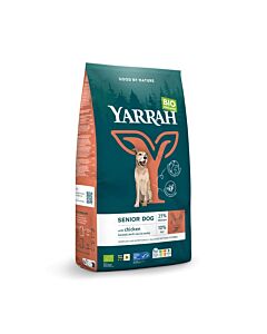 Yarrah Bio Croquettes Senior au Poulet pour Chien