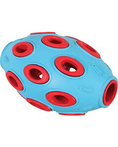 Oeuf distributeur de friandises Zolux 12 cm pour chien, jouet interactif stimulant l’activité et l’intelligence.
