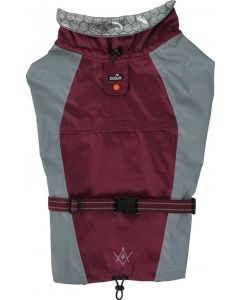 Zolux Giacca a vento tecnica Bivouak per cane rossa 70 cm