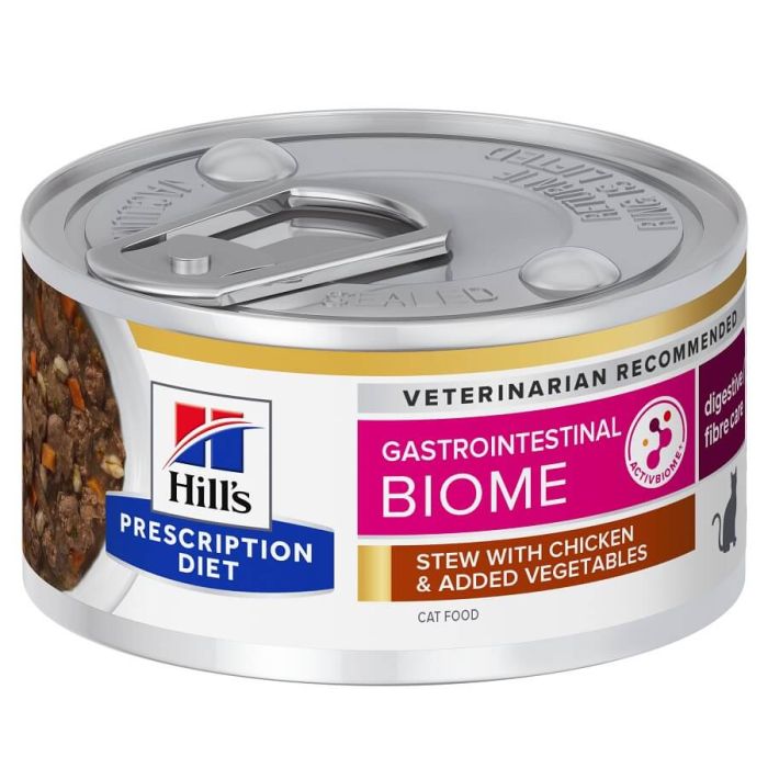 Hill s Prescription Diet Feline Gastrointestinal Biome spezzatino 24 x 82 g
